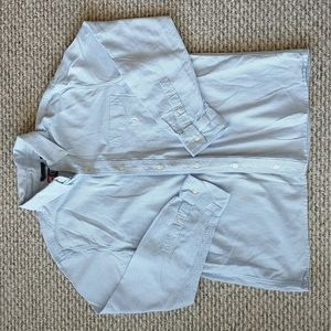 Chaps Button Down Striped Shirt